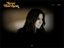 Tablet Screenshot of kreeharrisonofficial.com